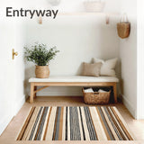 Beige Tribal Kitchen Area(Beige)