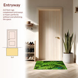 Serene Modern Textured Circle(Green)