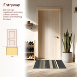 Timeless Striped Elegance(Black)