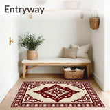Elegant Retro Patchwork Design with Seasonal Decorative Accents(Beige)