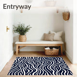 Beachy Wave Motif Floor with Technology (Black)