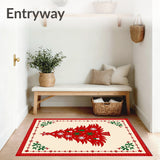 Enchanted Winter Fir Celebration Floor(Red)