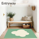 Heavenly Plush Dreamscape Floating Ethereal Shape Accent Decorative(Green)