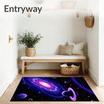 Dreamscape Astral Journey Decorative Throw (Purple) - ODIKA