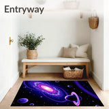 Dreamscape Astral Journey Decorative Throw (Purple) - ODIKA