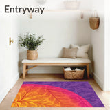 Tropical Exotic Vegetation Botanical Illustration Nature(Orange)