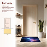 Enchanting Stellar Mosaic Layout(Blue)