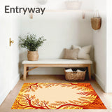 Enchanted Woodland Tapestry with Mystical Vine(Yellow)