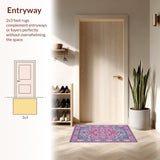 Eclectic Colorful Bloom(Pink)