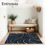 Swirling Oceanic Vortex Artistic(Blue)