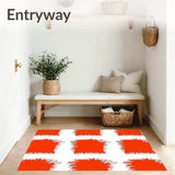 Buffalo Checkered Farmhouse Decorative Accent(Red)