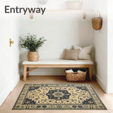 Easy Jute Border Natural Fiber Living(Beige)