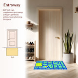 Vibrant Urban Map Aesthetic(Green)