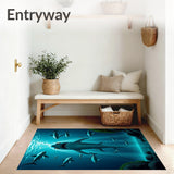 3D Illusion Abyss Trap Waterfall Visual(Blue)