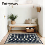 Timeless Symmetrical Interlocking Decorative Artisan(Black)