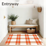 Highland Tartan Seasonal Welcome Surface(Orange)