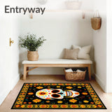 Artful Folk Inspired Decorative(Black)