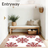 Festive Snowflake Enchantment Winter Wonderland Holiday Magic(Red)