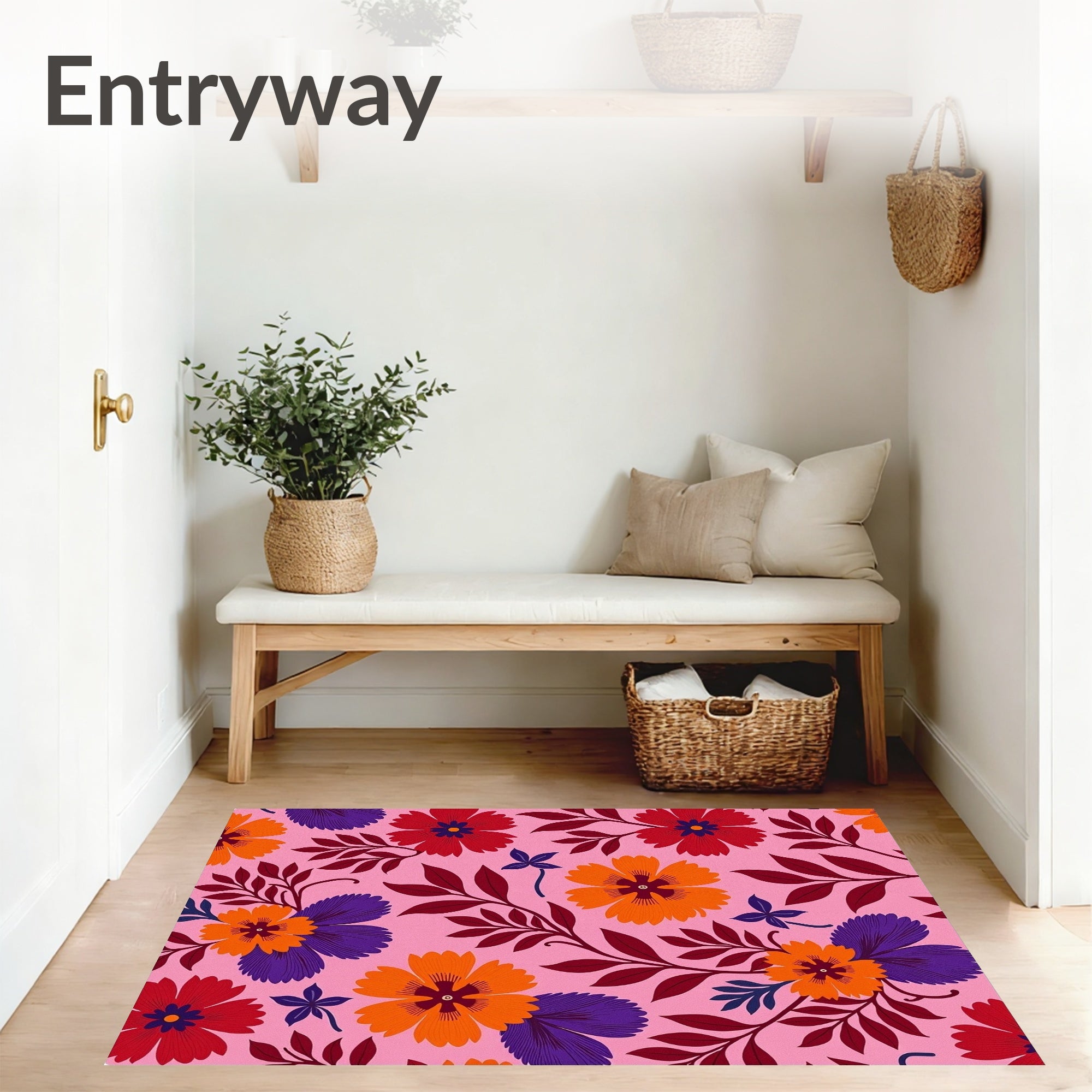 Sunset Hibiscus Floral Statement (Pink) - ODIKA