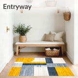 Artistic Gray and Sunshine Yellow Color Design(Yellow)