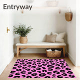 Abstract Animal Inspired Design With Monochrome Spotted(Pink)