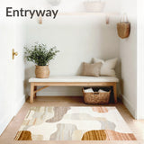 Contemporary with Abstract Lines and Neutral Contrast(Beige)