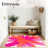 Abstract Brushstroke Watercolor Splash Artistry (Pink) - ODIKA