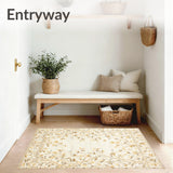 Spiral Staircase Step Cover Beige Area for Stairway(Beige)