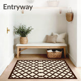 Stria Texture Lattice Basketweave Heritage Collection(Brown)