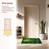 Rustic Greenery Motif(Green)