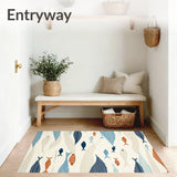 Coastal Tide Bright Fish Beige Blue Area(Beige)