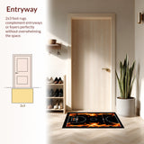 Sporty Modern Graphic Design(Orange)