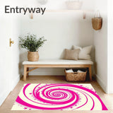 Spiral Galaxy Swirl with Cosmic Flourishes(Pink)