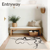 Abstract Smoke Drift Aesthetic(Black)