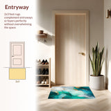 Dynamic Modernist Color Blend(Blue)