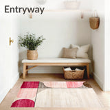 Abstract Pink and Brown Cowhide Artistic Animal Inspired Design(Pink)