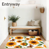 Elegant Nature Inspired Floral Farmhouse Accent(Orange)