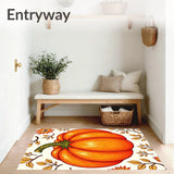 Autumn Harvest Pumpkin Decorative Accent(Orange)