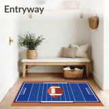 American Football Gridiron Yard Lines(Blue)