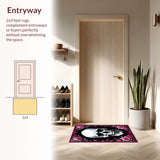 Rustic Vintage Skull Imagery(Black)