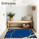 Azure Veined Luxury Accent(Blue)