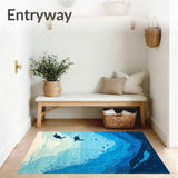 Bath Nautical Entry(Blue)