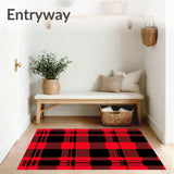 Classic Buffalo Check Heritage Doormat(Red)