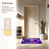 Fierce Cosmic Design(Purple)