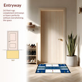 Aviation Inspired Playful Landscape(Blue)