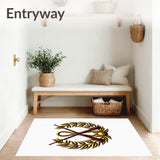 Military Honor Guard Tribute Medallion Throw (Gold)