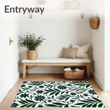 Mystical Garden Enchanted Blooms Artistic Nouveau(Green)