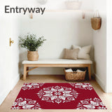 Snowflake Holiday with Intricate Design(Red)