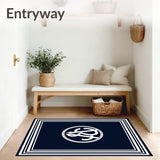 Executive Emblem Entrance Insignia Personalized Commercial Identity(Blue)