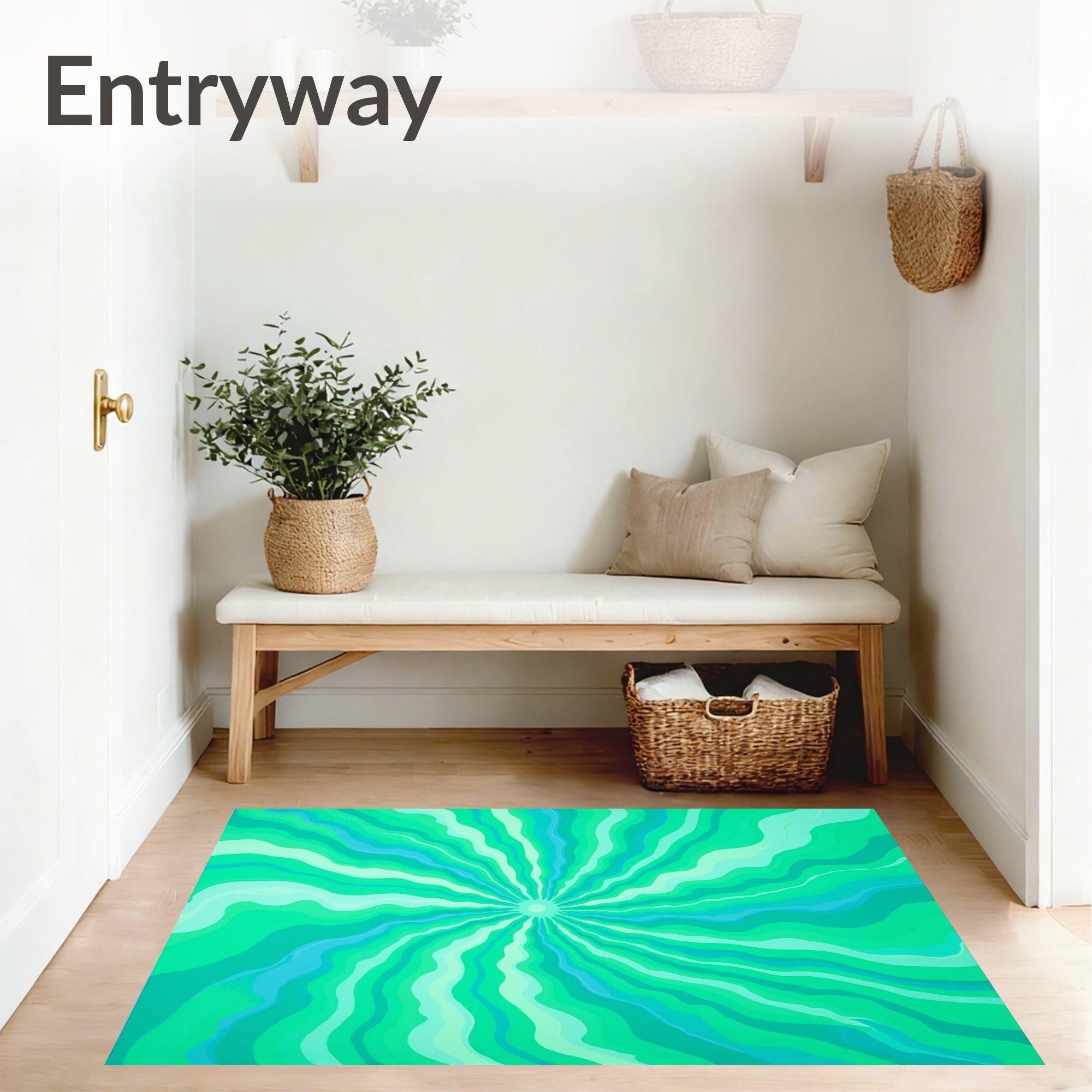 Jubilant Velvet Cascade Elegance Jewel (Green) - ODIKA